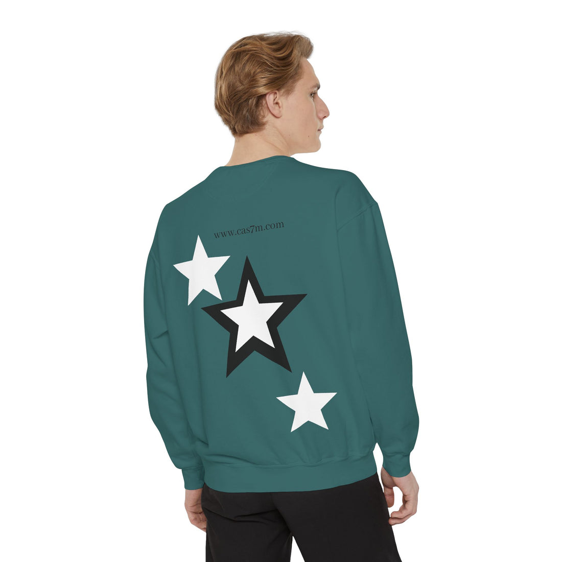 Unisex Garment-Dyed Sweatshirt - cas7m