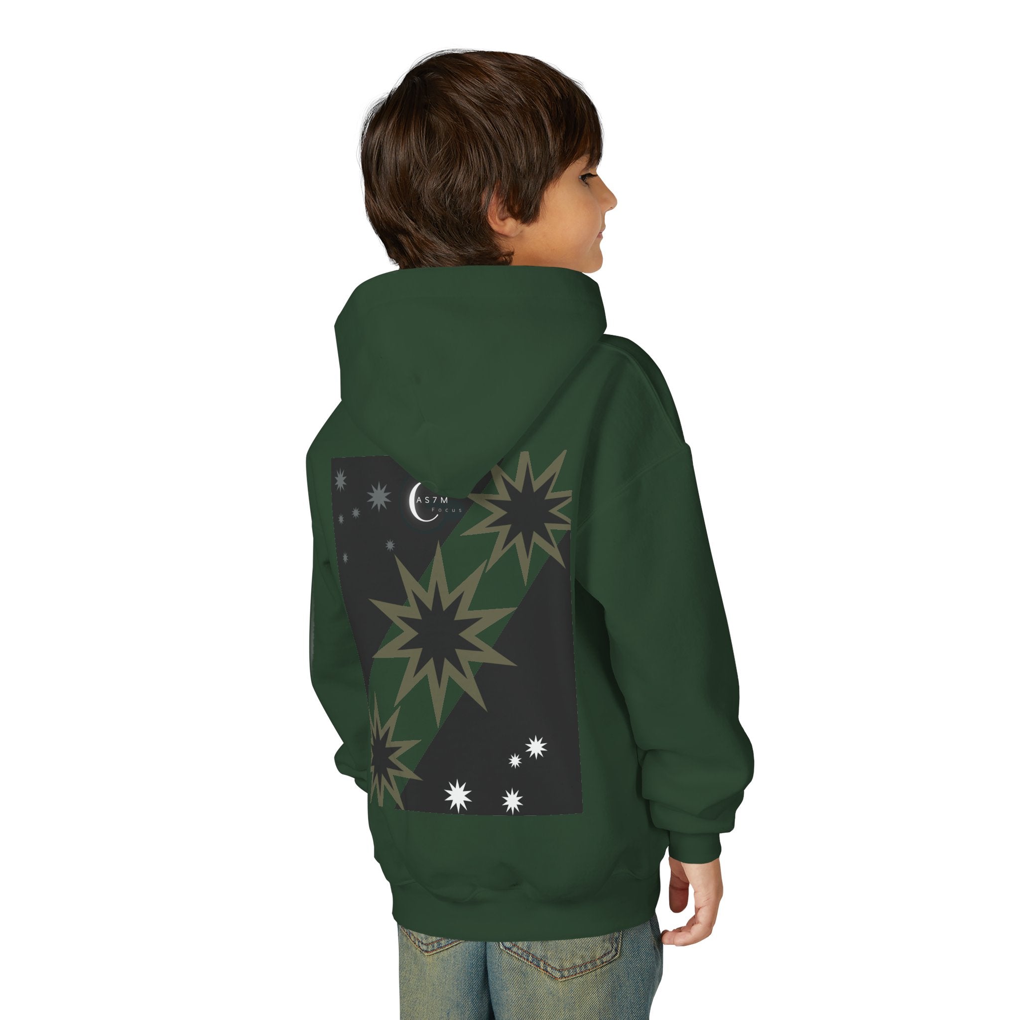 Youth Heavy Blend Hooded Sweatshirt - cas7m