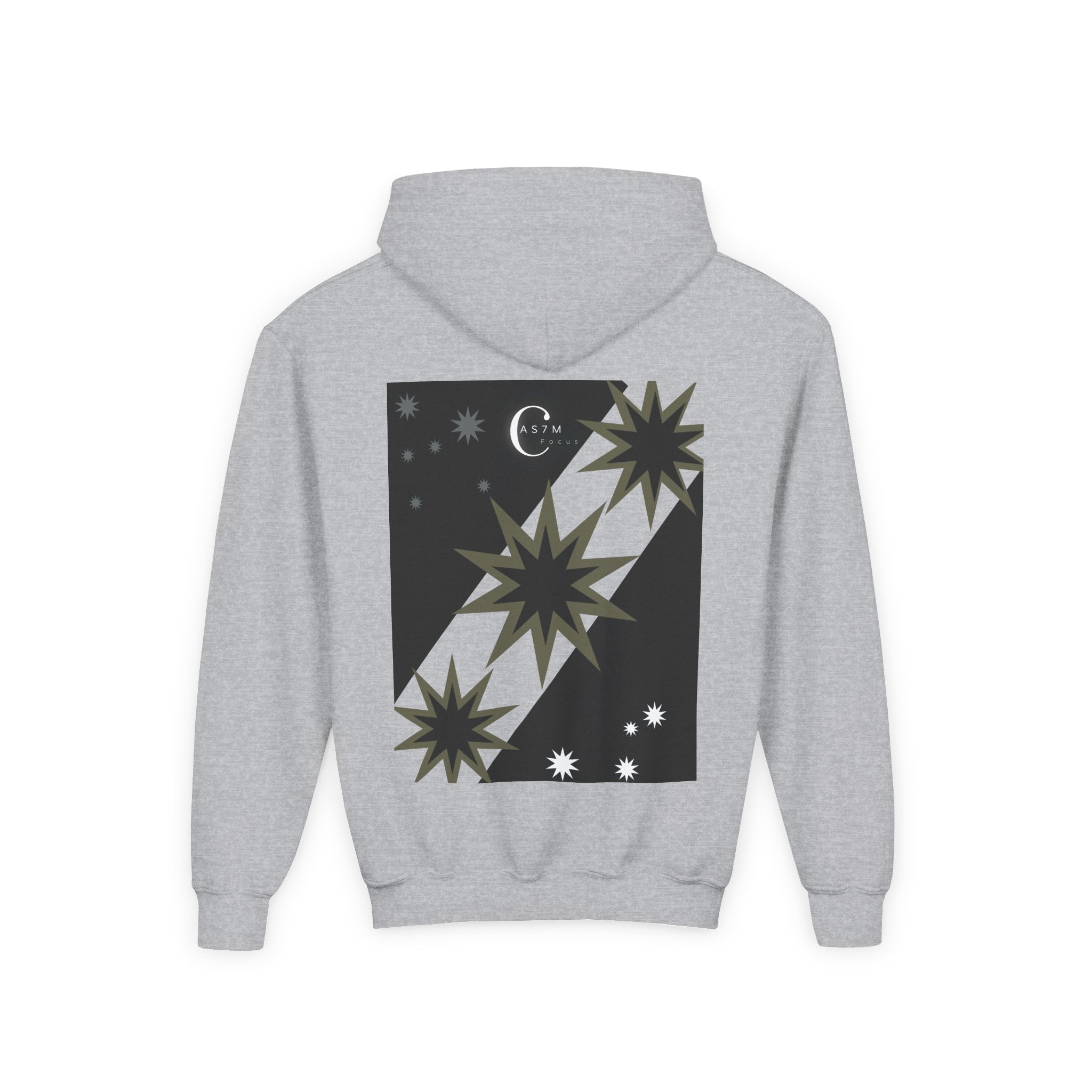Youth Heavy Blend Hooded Sweatshirt - cas7m