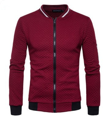 Stand Neck Men Jacket - cas7m