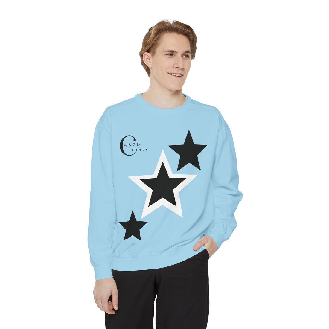 Unisex Garment-Dyed Sweatshirt - cas7m