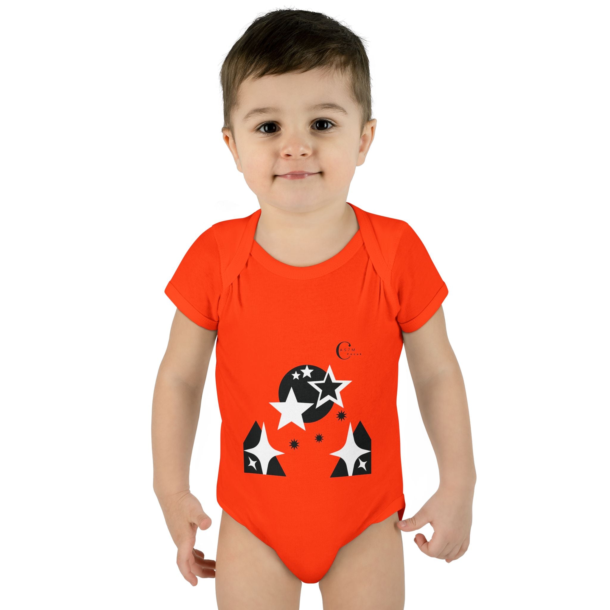 Infant Baby Rib Bodysuit - cas7m