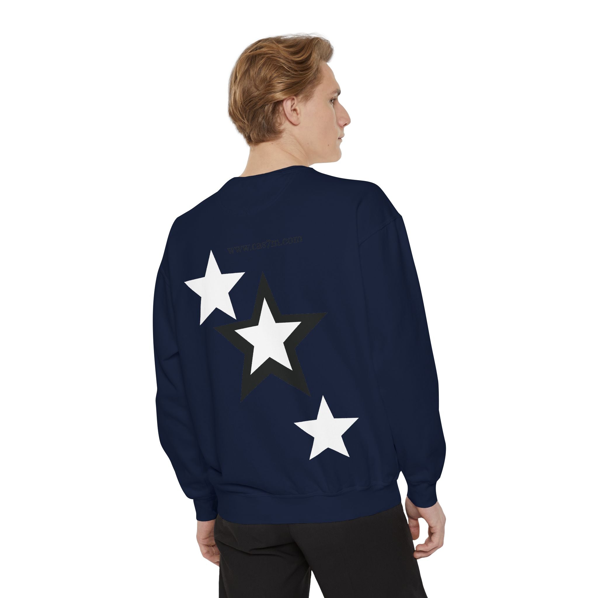Unisex Garment-Dyed Sweatshirt - cas7m