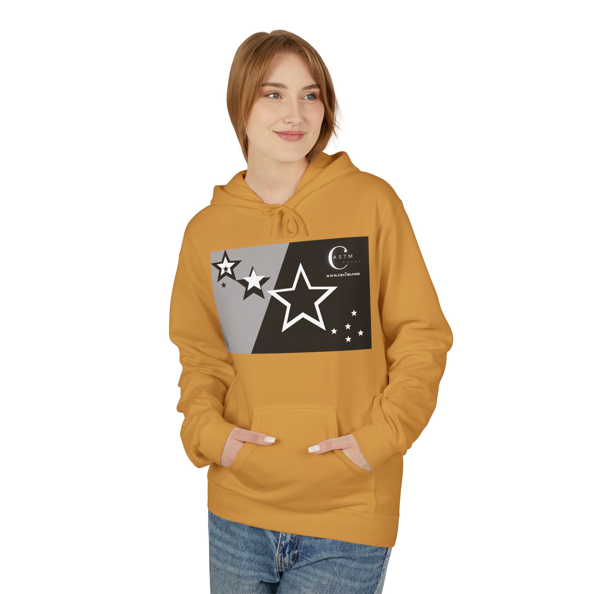 Unisex Midweight Softstyle Fleece Hoodie - cas7m