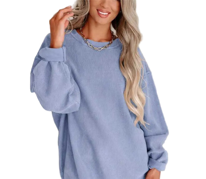 Women's Cozy Hooded Long-Sleeve Fashion Hoodie - Autumn/Winter 2024 - cas7m