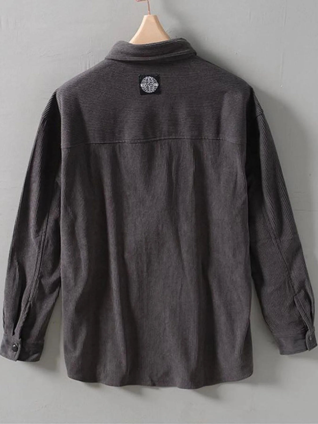 Men's Button Up Long Sleeve Shirt - cas7m