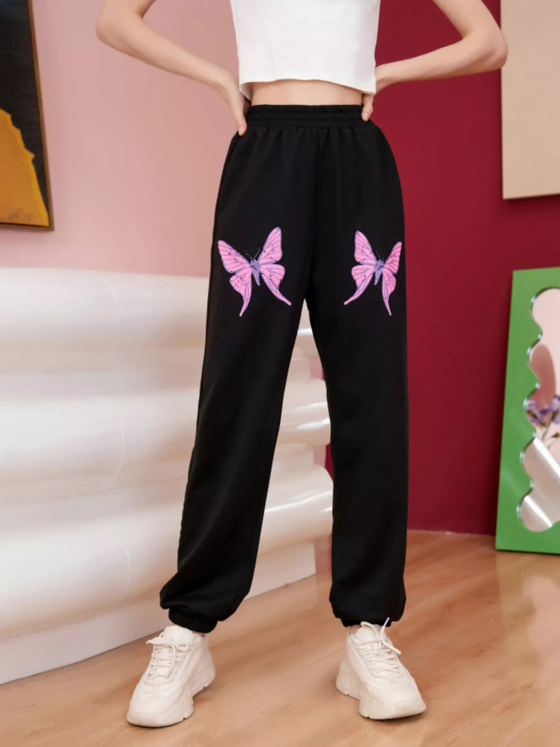 Butterfly Casual Sweatpants - cas7m
