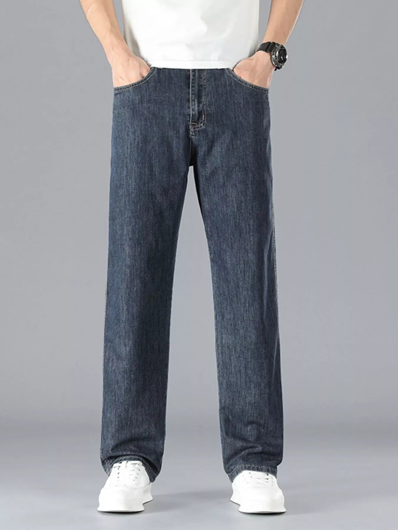 Men's Straight Leg Jeans - cas7m