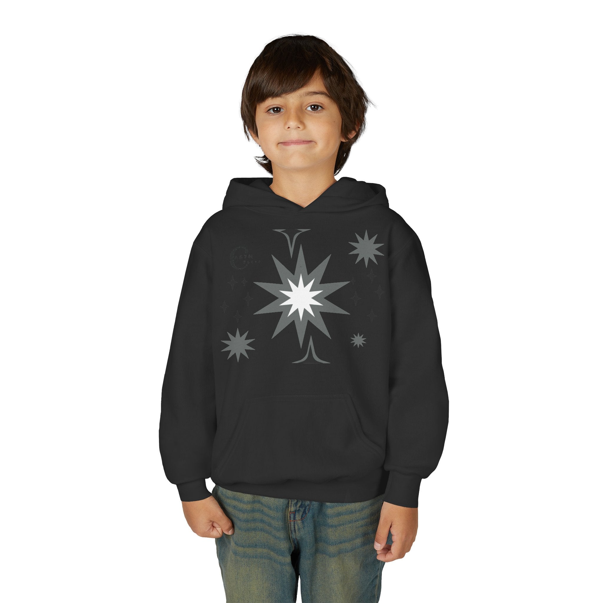 Youth Heavy Blend Hooded Sweatshirt - cas7m