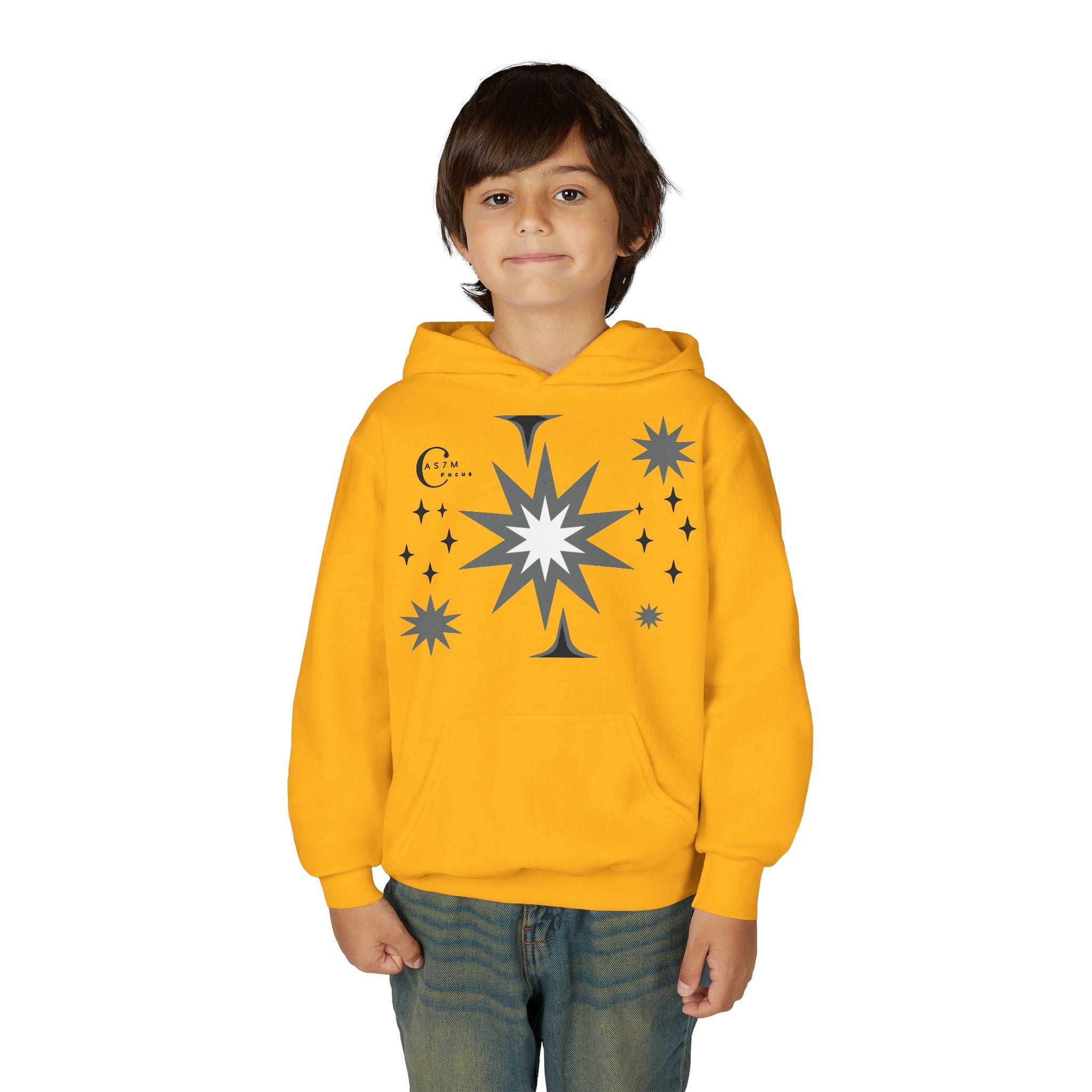 Youth Heavy Blend Hooded Sweatshirt - cas7m