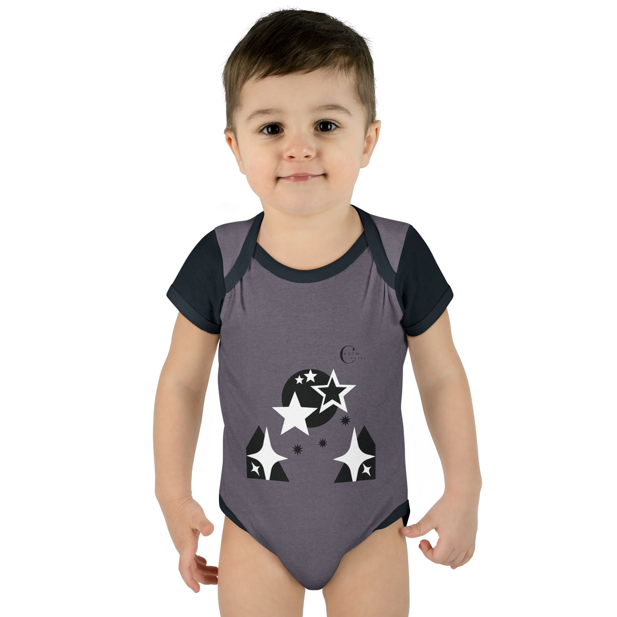 Infant Baby Rib Bodysuit - cas7m