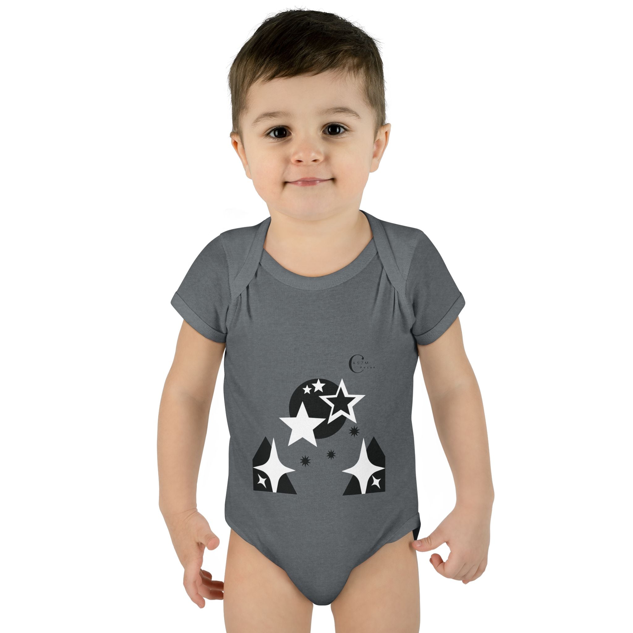 Infant Baby Rib Bodysuit - cas7m