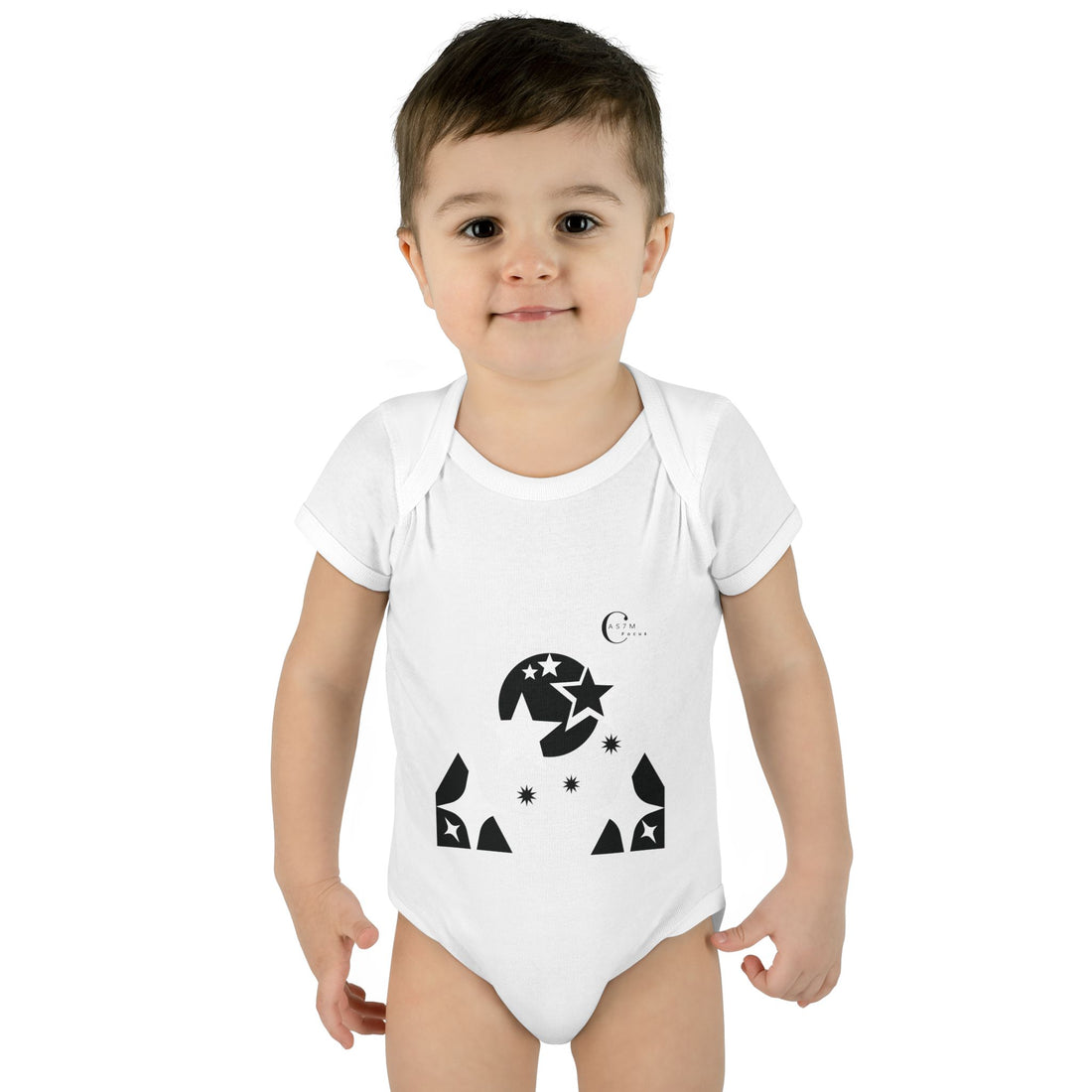 Infant Baby Rib Bodysuit - cas7m