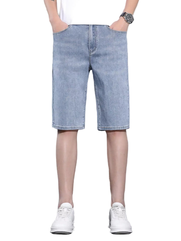 Men's Casual Wash Denim Shorts - cas7m