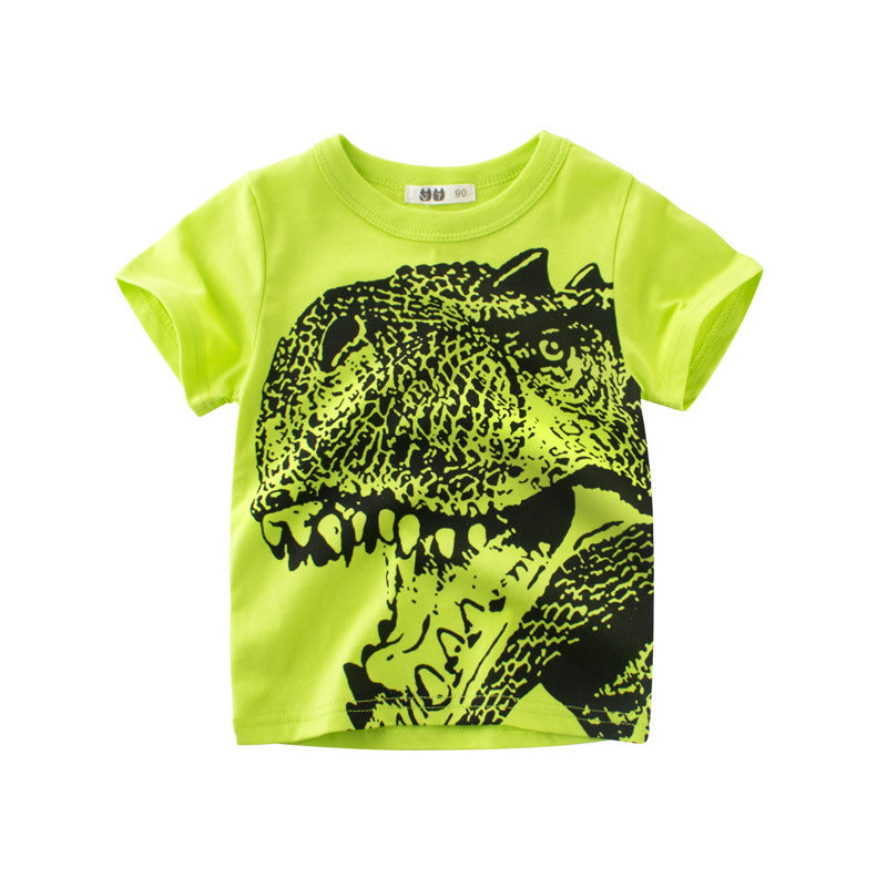 Summer Children's Short Sleeve T Shirt For Boys - cas7m