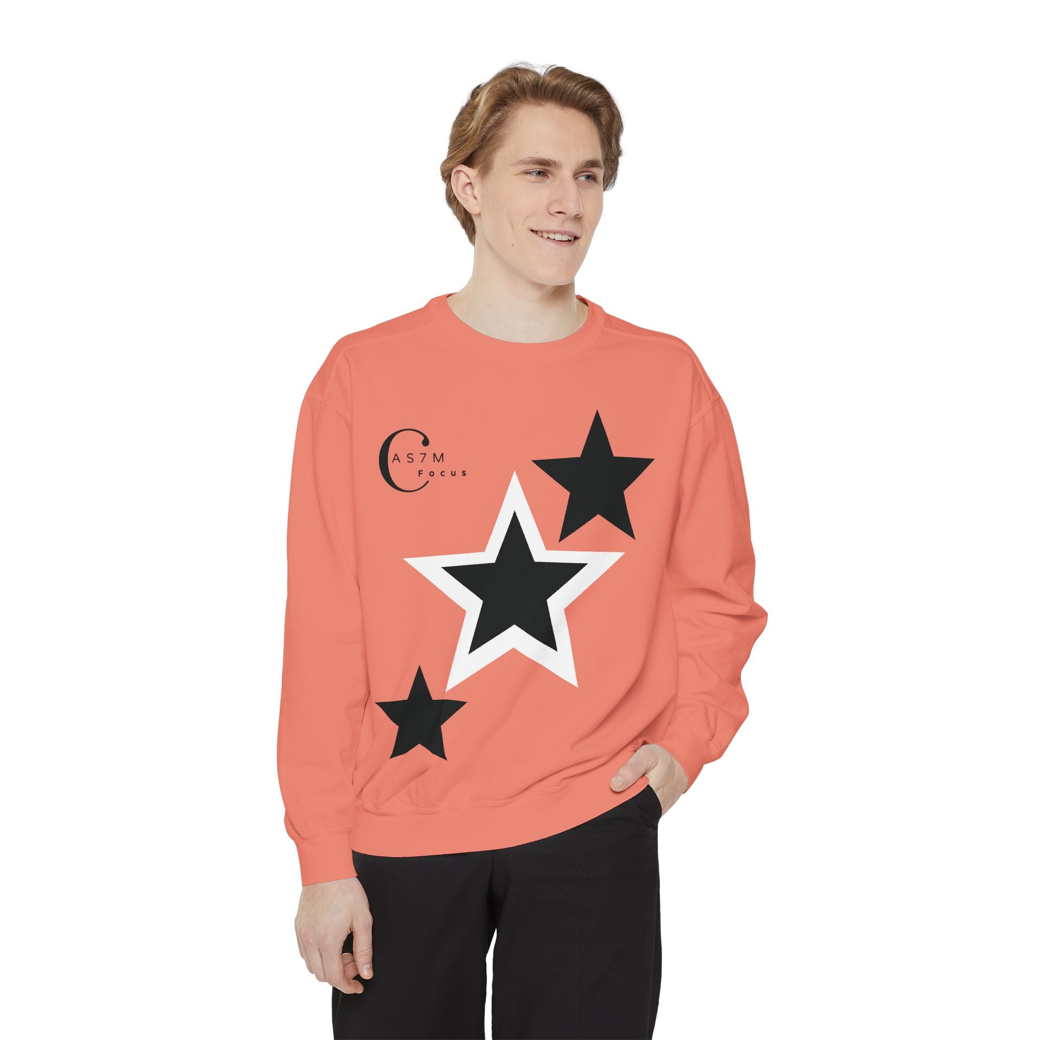 Unisex Garment-Dyed Sweatshirt - cas7m