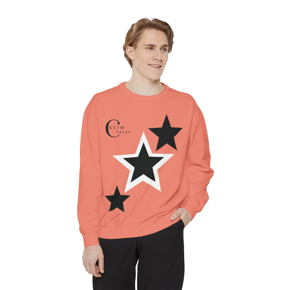 Unisex Garment-Dyed Sweatshirt - cas7m