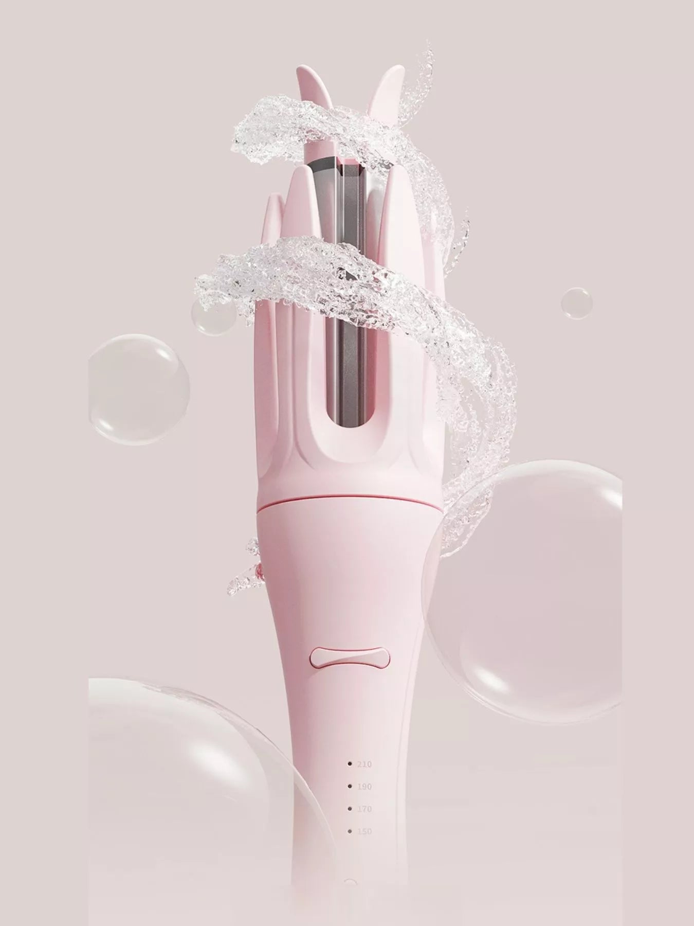 Automatic Ceramic Rotating Curling Iron: Salon-Quality Curls at Home - cas7m