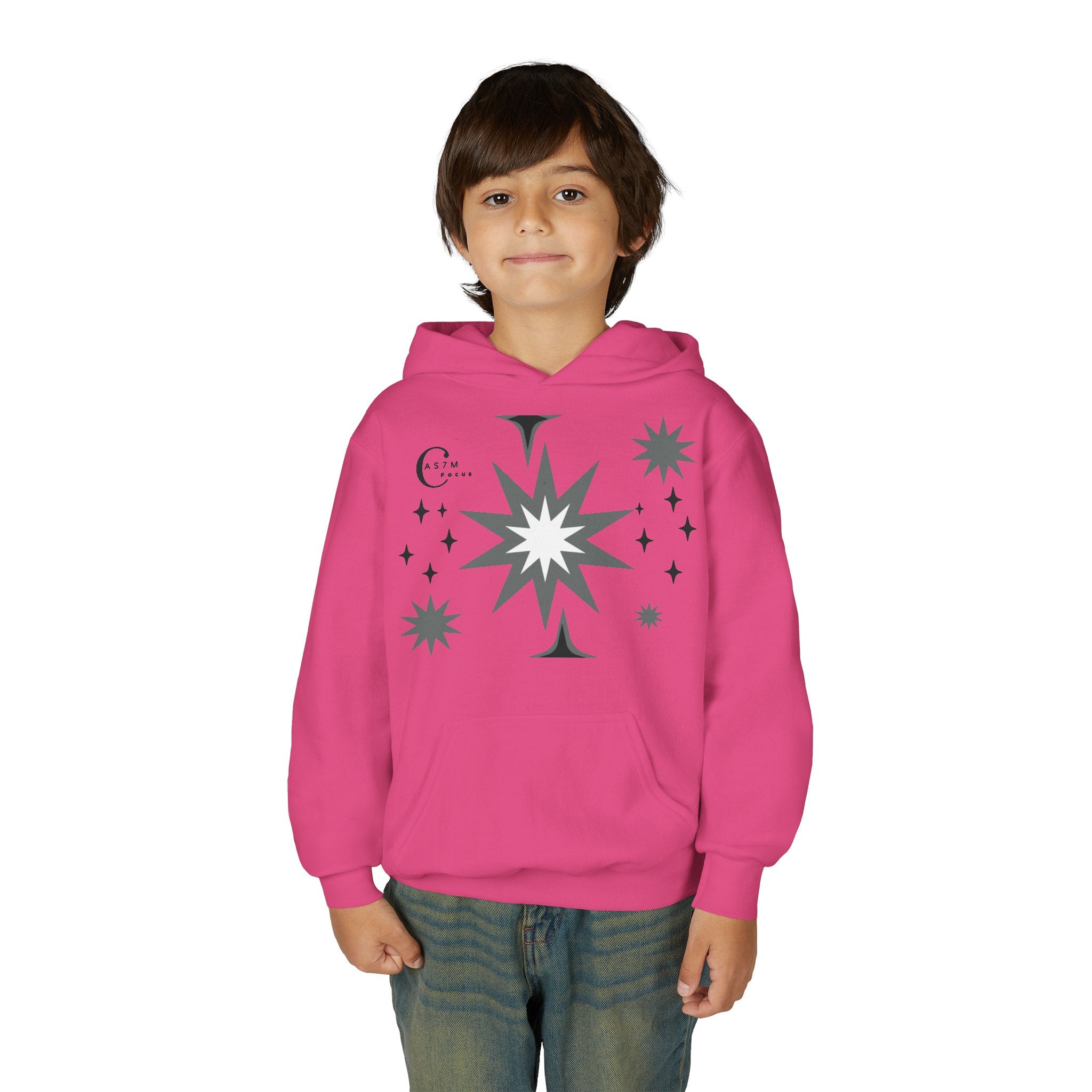 Youth Heavy Blend Hooded Sweatshirt - cas7m