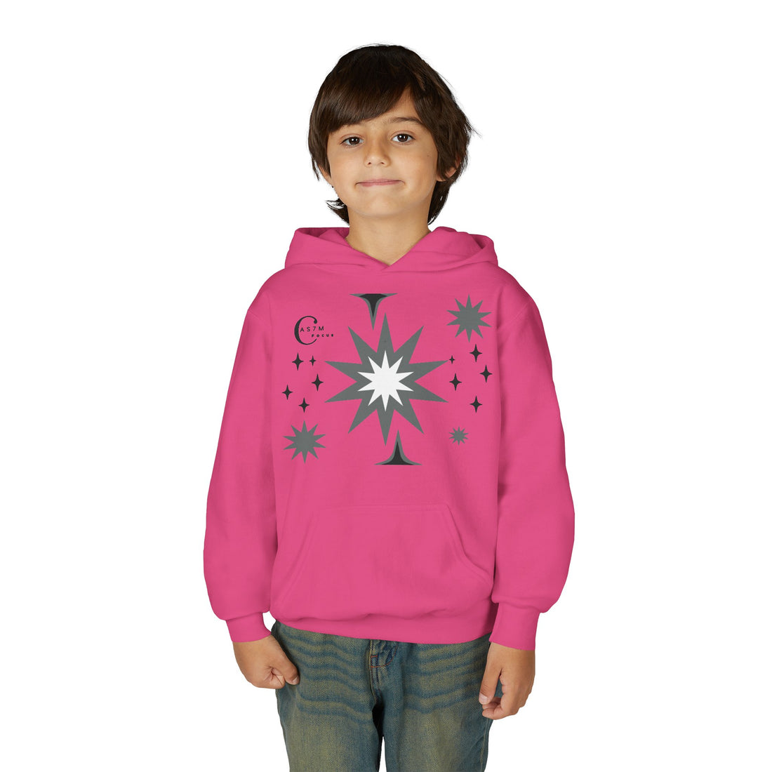 Youth Heavy Blend Hooded Sweatshirt - cas7m