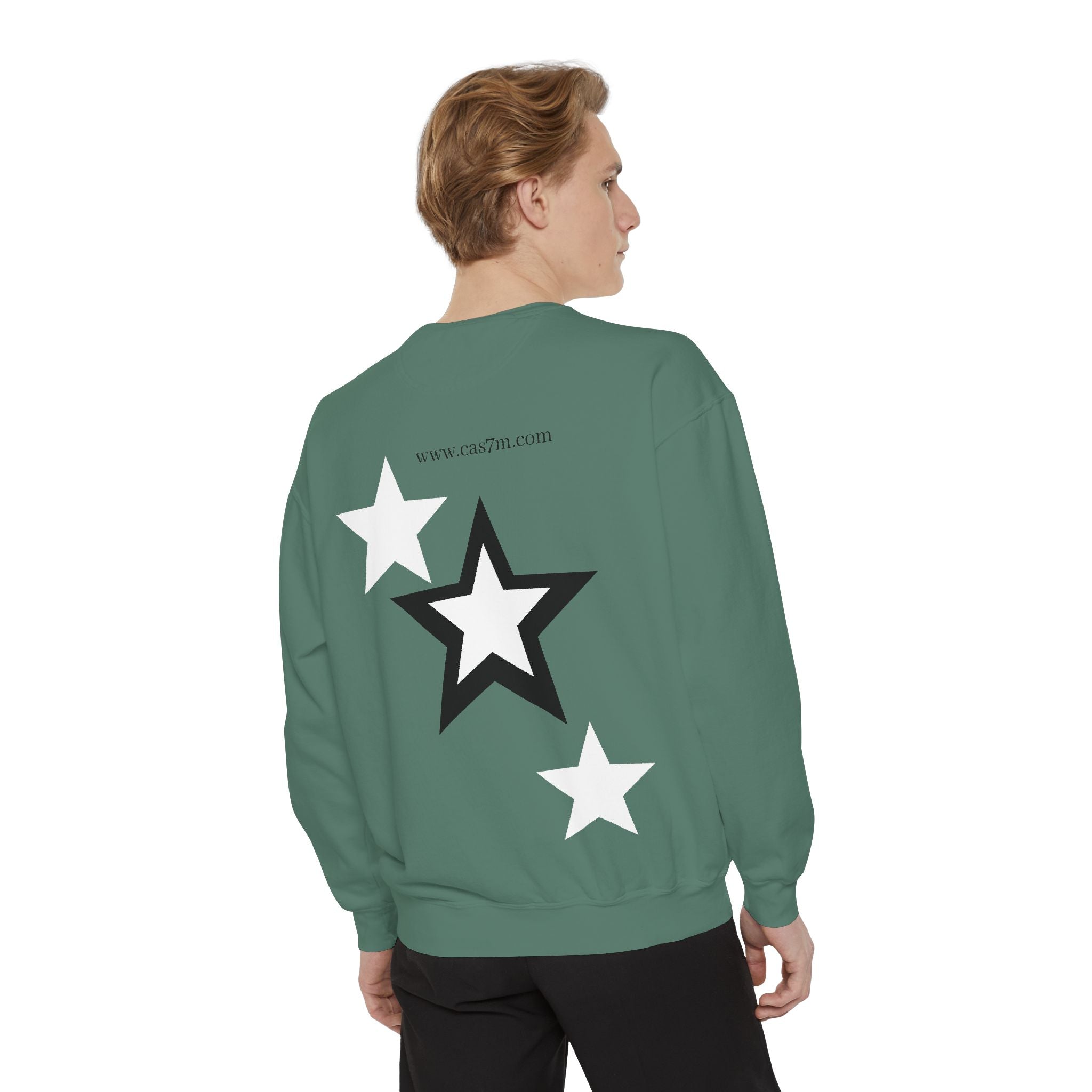Unisex Garment-Dyed Sweatshirt - cas7m