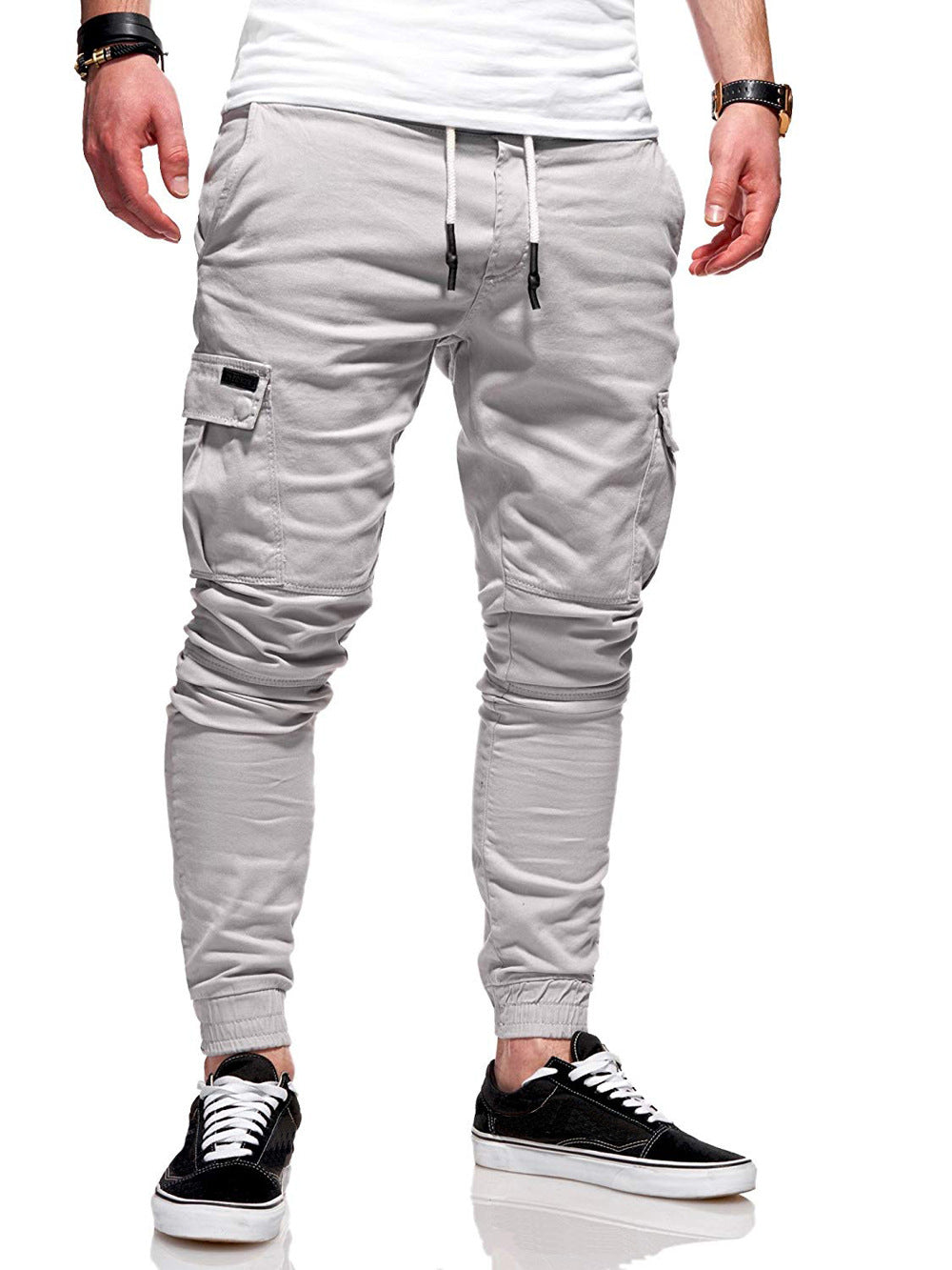 Men Autumn Thin Cotton Casual Pants - cas7m