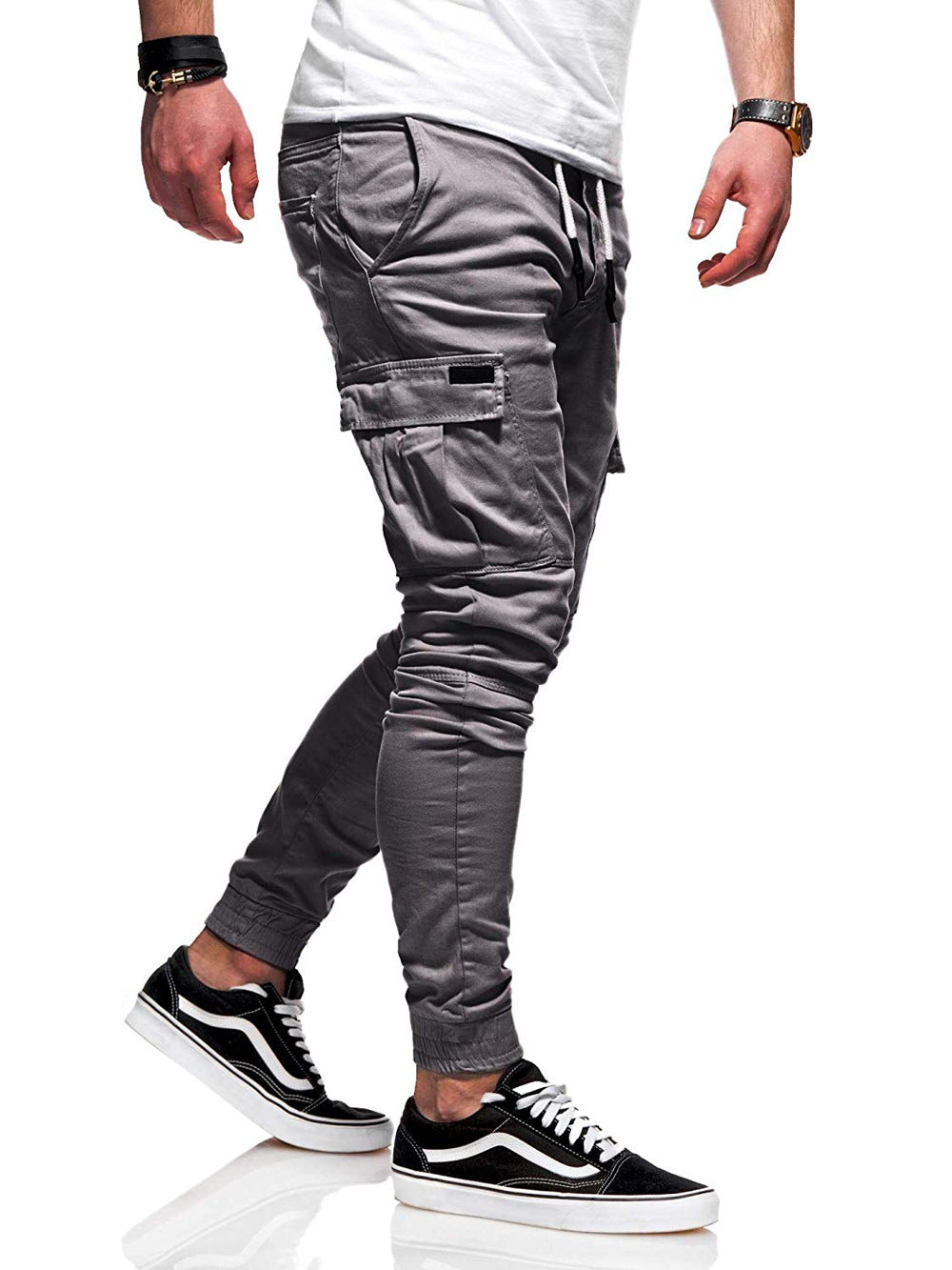 Men Autumn Thin Cotton Casual Pants - cas7m