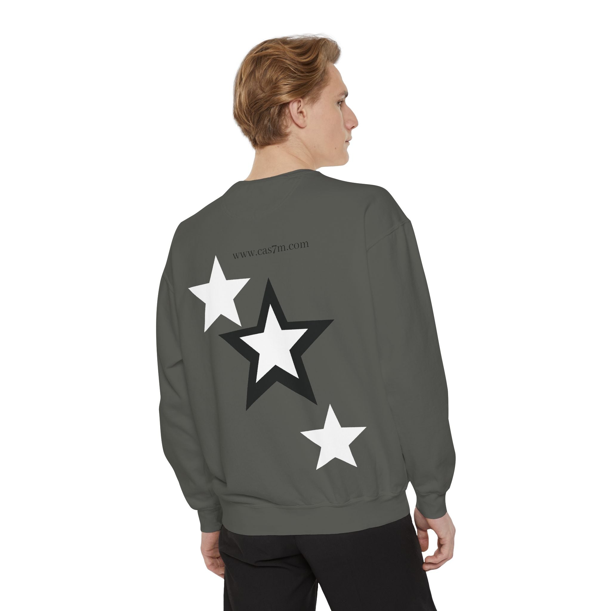 Unisex Garment-Dyed Sweatshirt - cas7m