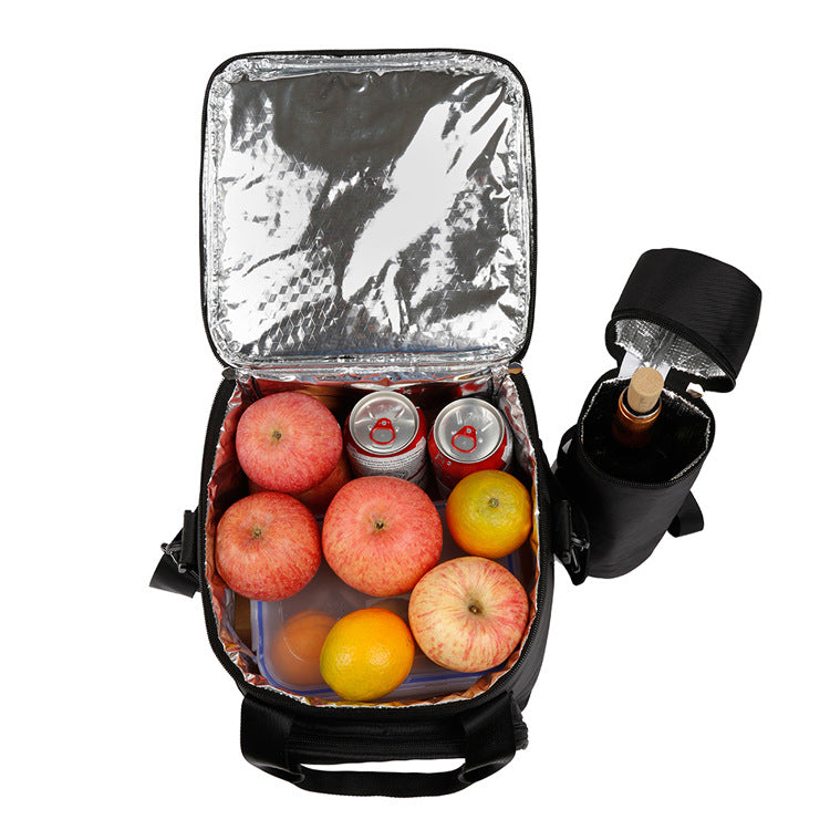 Portable Thermal Lunch Bags For Women Kids Men Fashion Picnic Cooler Lunch Bag Insulated Travel Food Tote Bags Box - cas7m
