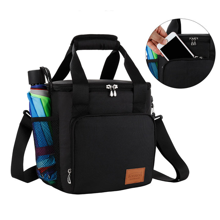 Portable Thermal Lunch Bags For Women Kids Men Fashion Picnic Cooler Lunch Bag Insulated Travel Food Tote Bags Box - cas7m