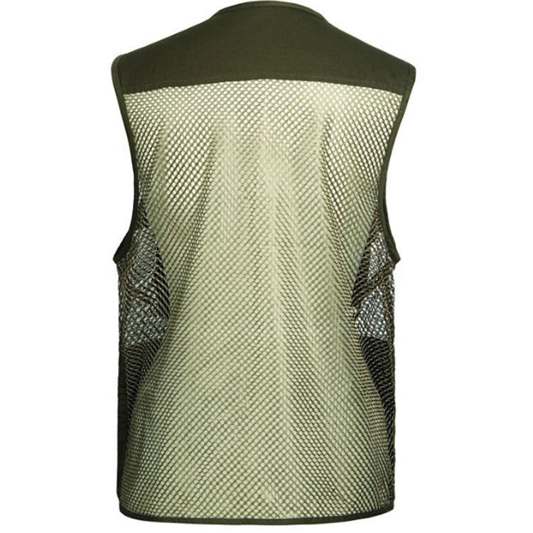Summer Mesh Work Clothes Vest Men'S Vest - cas7m