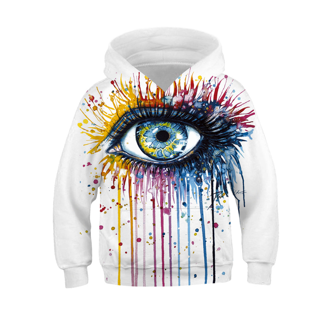 Digital Printed Children's Hooded Sweater For Kids - cas7m