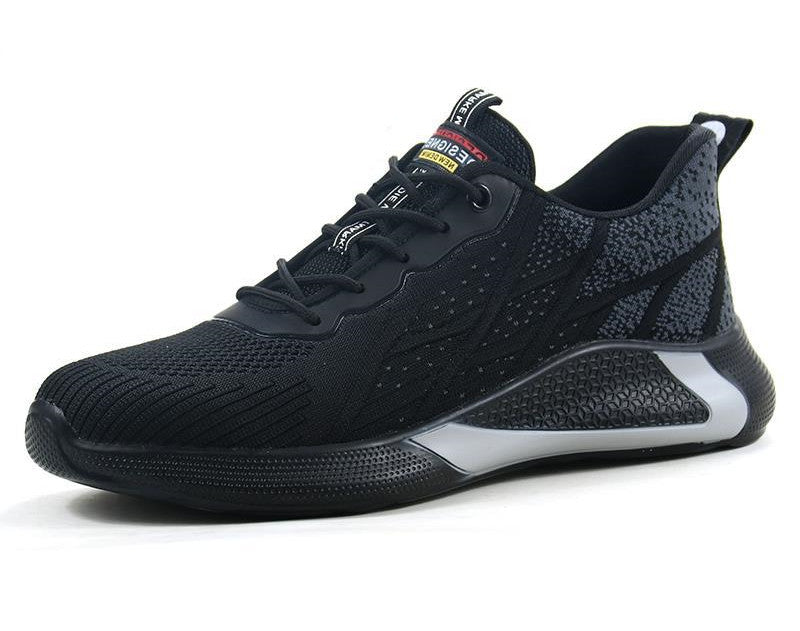 Men Work Safety Shoes Anti-Puncture Working Sneakers Male Indestructible Work Shoes Men Boots Lightweight Men Shoes Safety Boots - cas7m