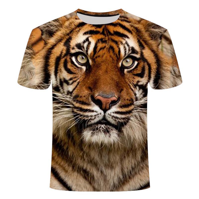 Lion Anime 3d Printed T-shirt - cas7m