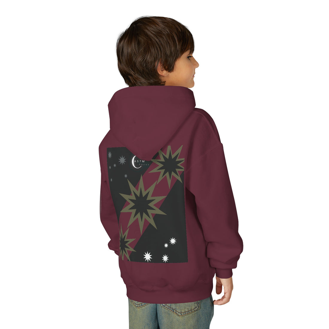 Youth Heavy Blend Hooded Sweatshirt - cas7m