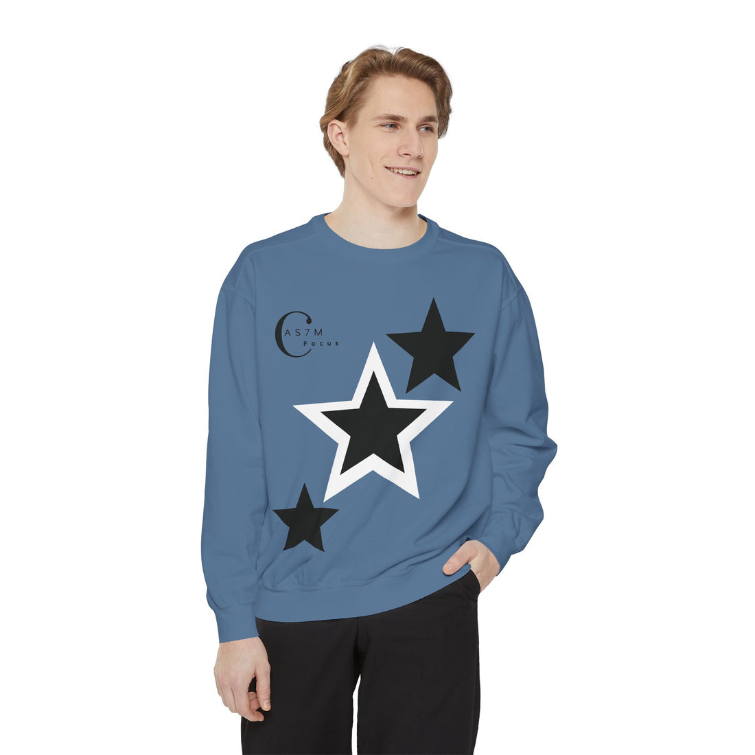Unisex Garment-Dyed Sweatshirt - cas7m