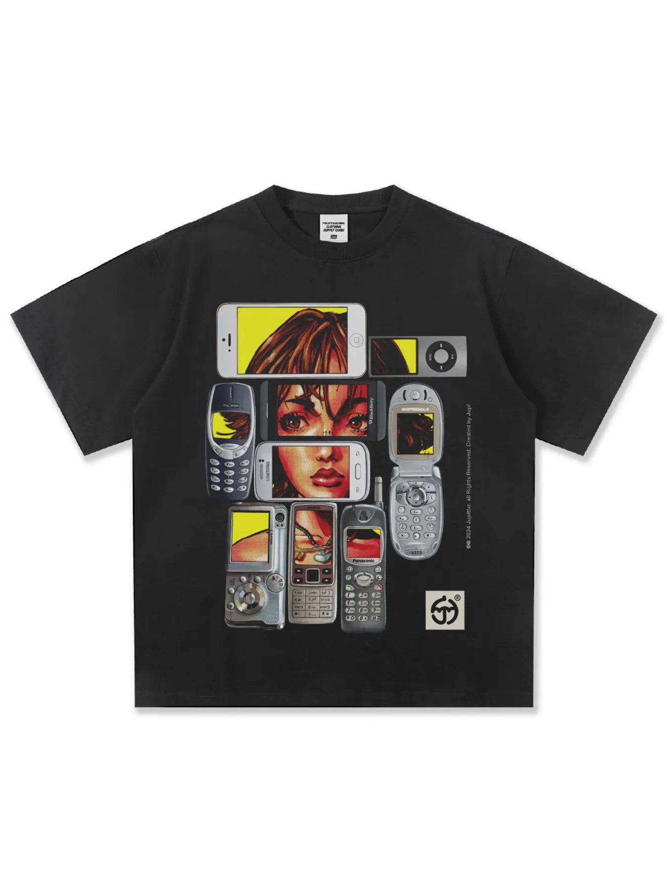 Men's Vintage Wash Graphic Short Sleeve T-Shirt - cas7m