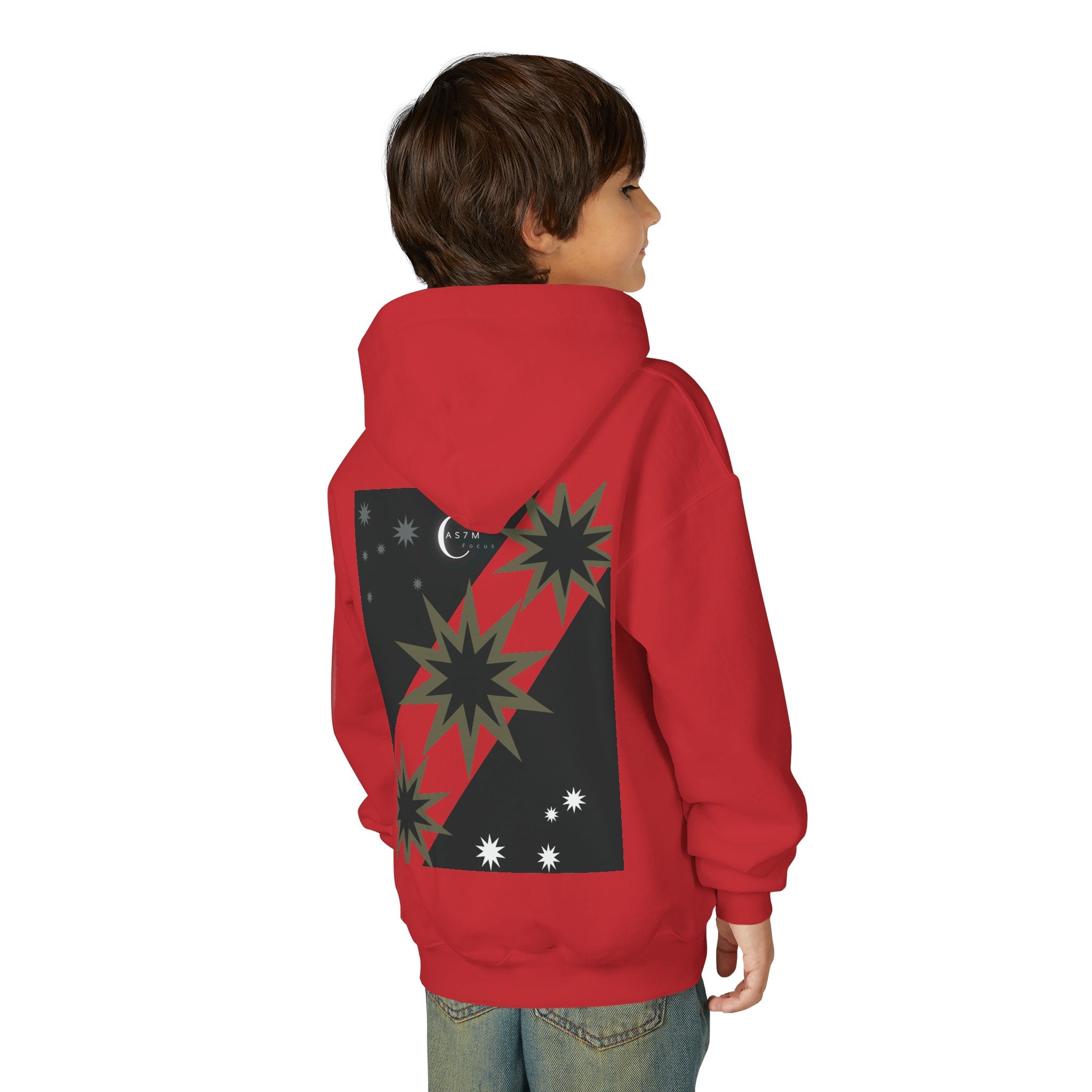 Youth Heavy Blend Hooded Sweatshirt - cas7m