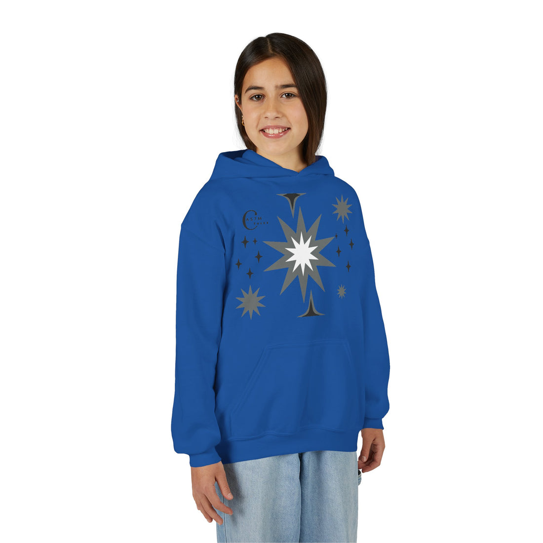 Youth Heavy Blend Hooded Sweatshirt - cas7m