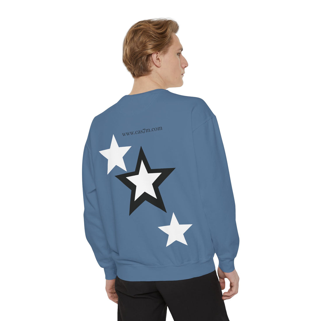Unisex Garment-Dyed Sweatshirt - cas7m