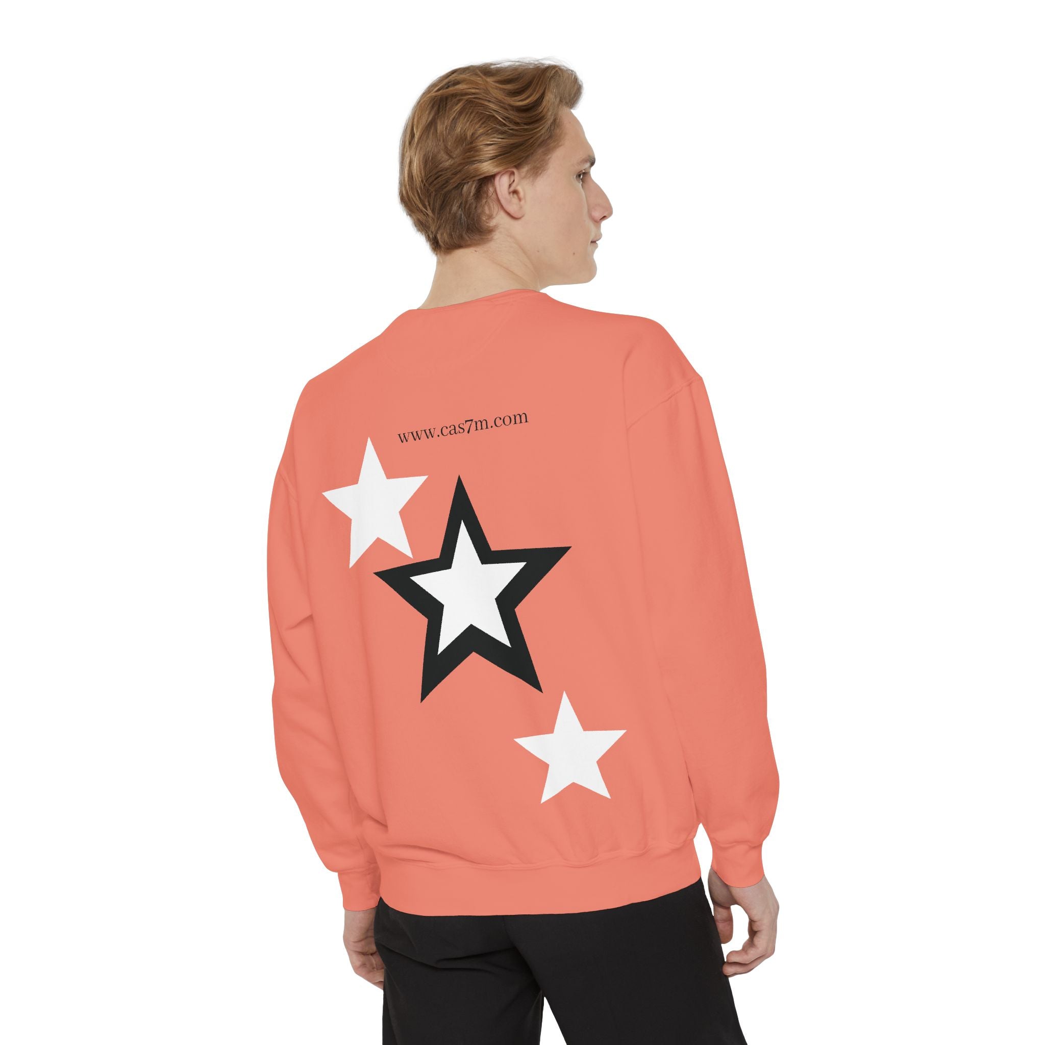 Unisex Garment-Dyed Sweatshirt - cas7m