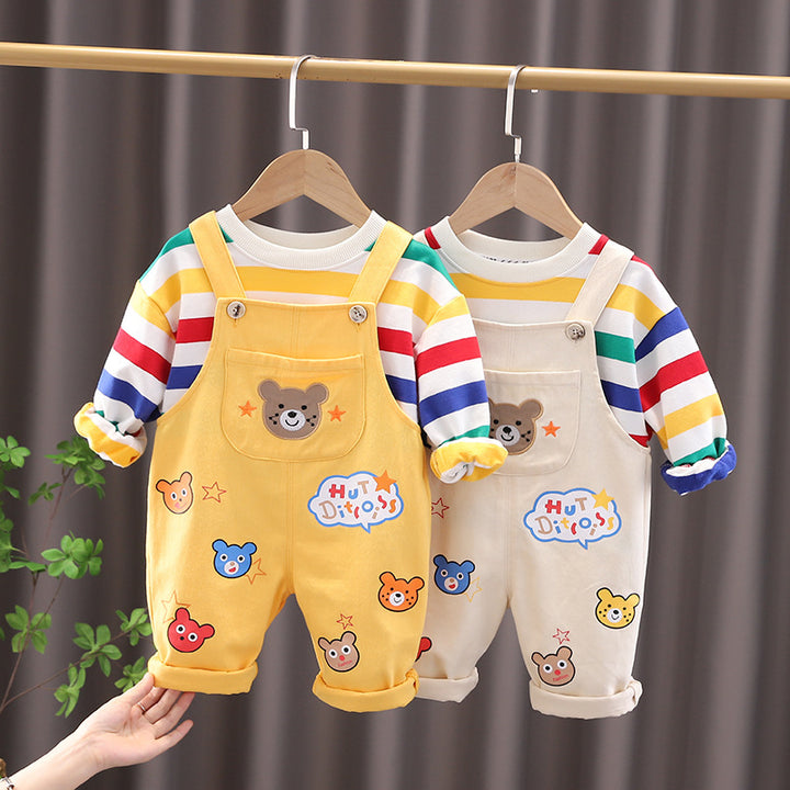 Boys' Top Overalls Suit - cas7m