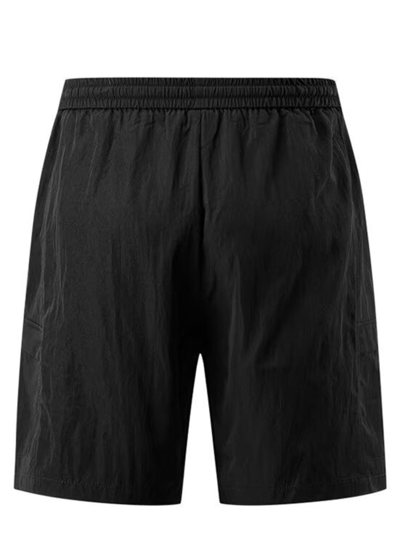 Men's Plus Size Drawstring Relaxed Fit Cargo Shorts - cas7m