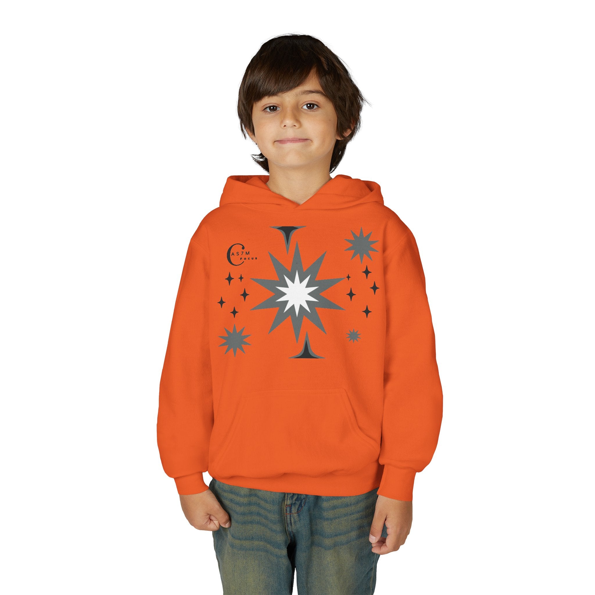Youth Heavy Blend Hooded Sweatshirt - cas7m