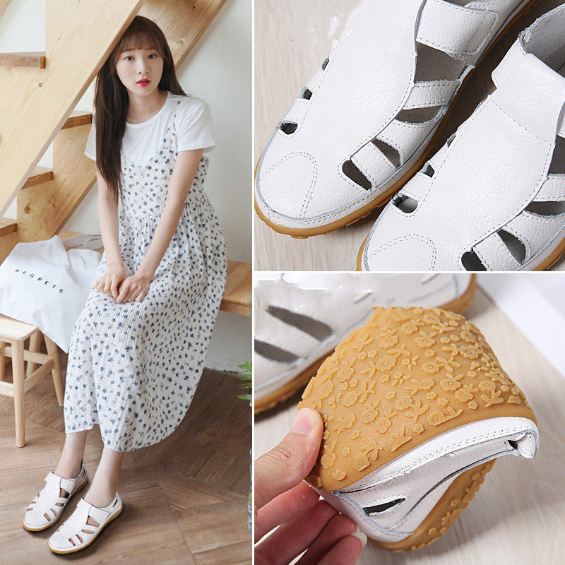 Fashion hollow sandals - cas7m