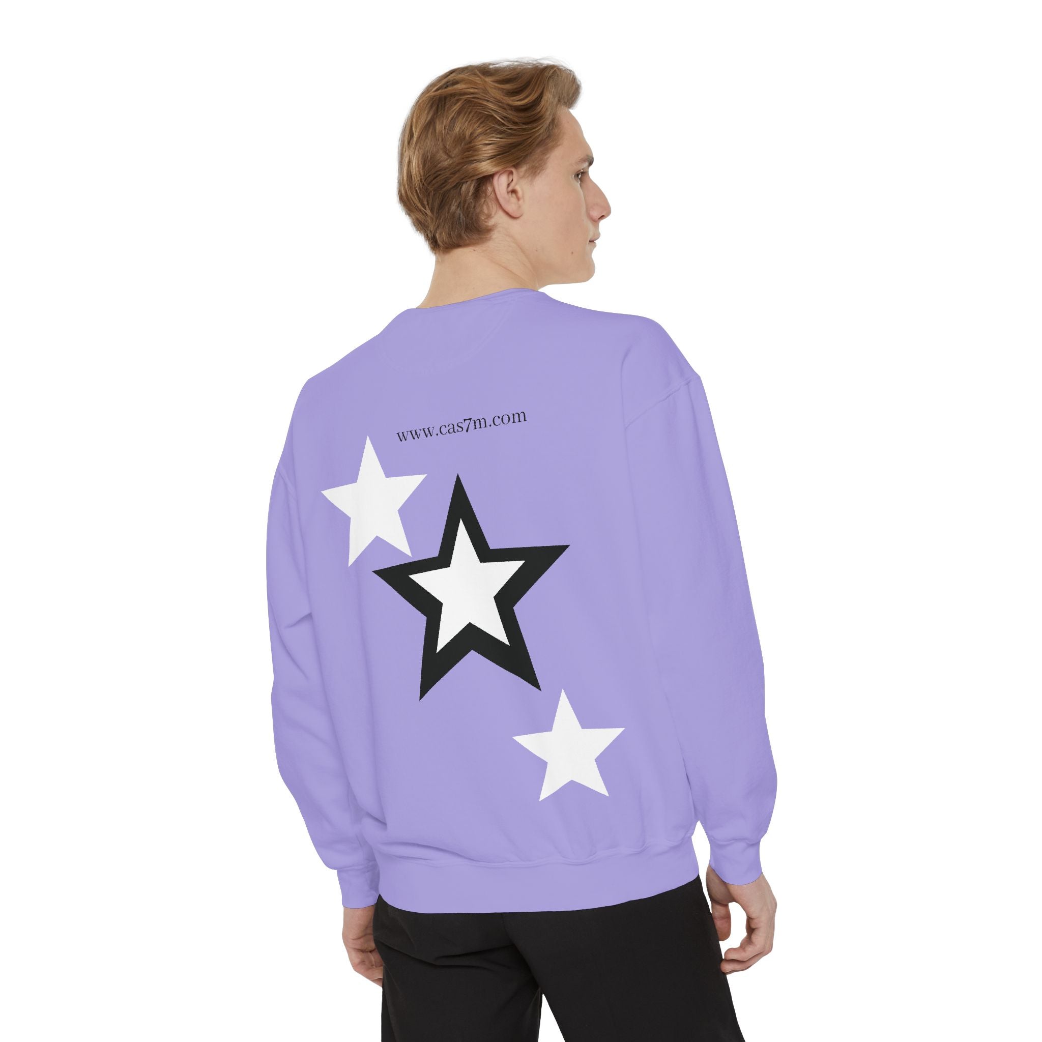 Unisex Garment-Dyed Sweatshirt - cas7m