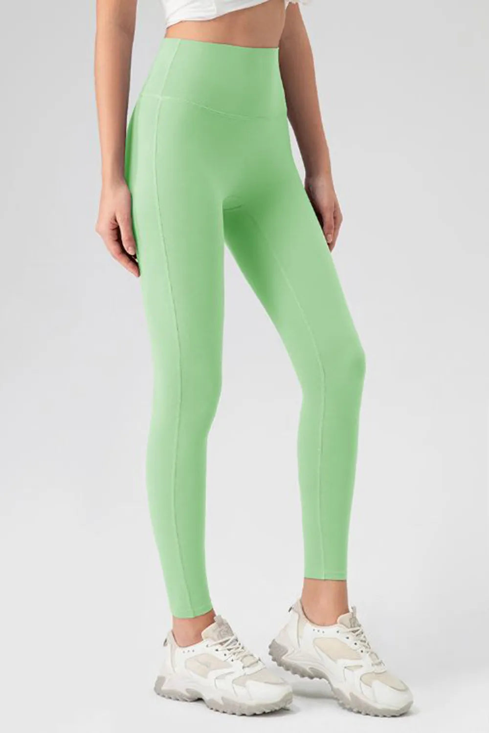 Ultra-Stretch Nylon Leggings for Everyday Comfort - cas7m