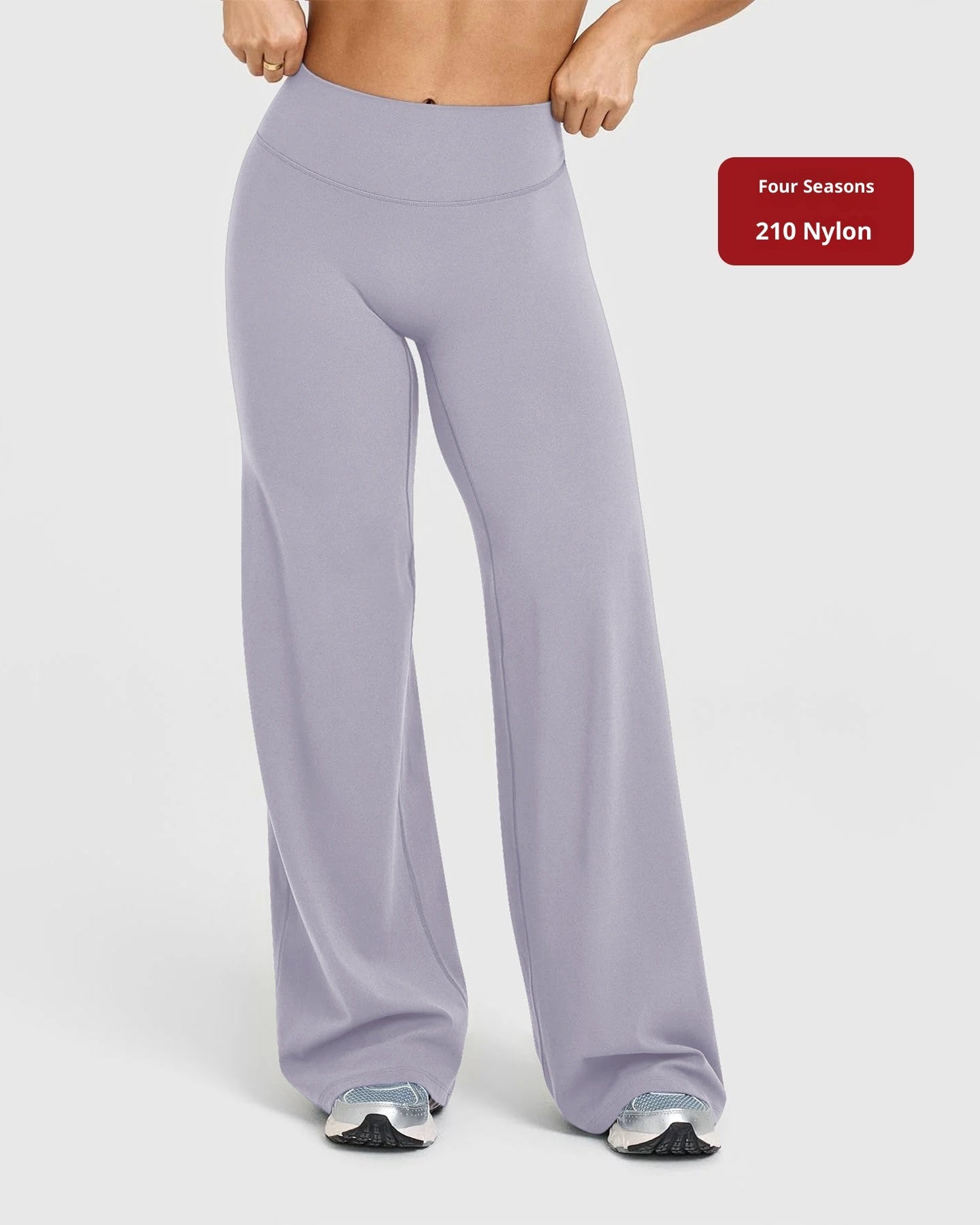 Slimming Casual Straight-leg Women's Wide Leg Sports Yoga Pants - cas7m