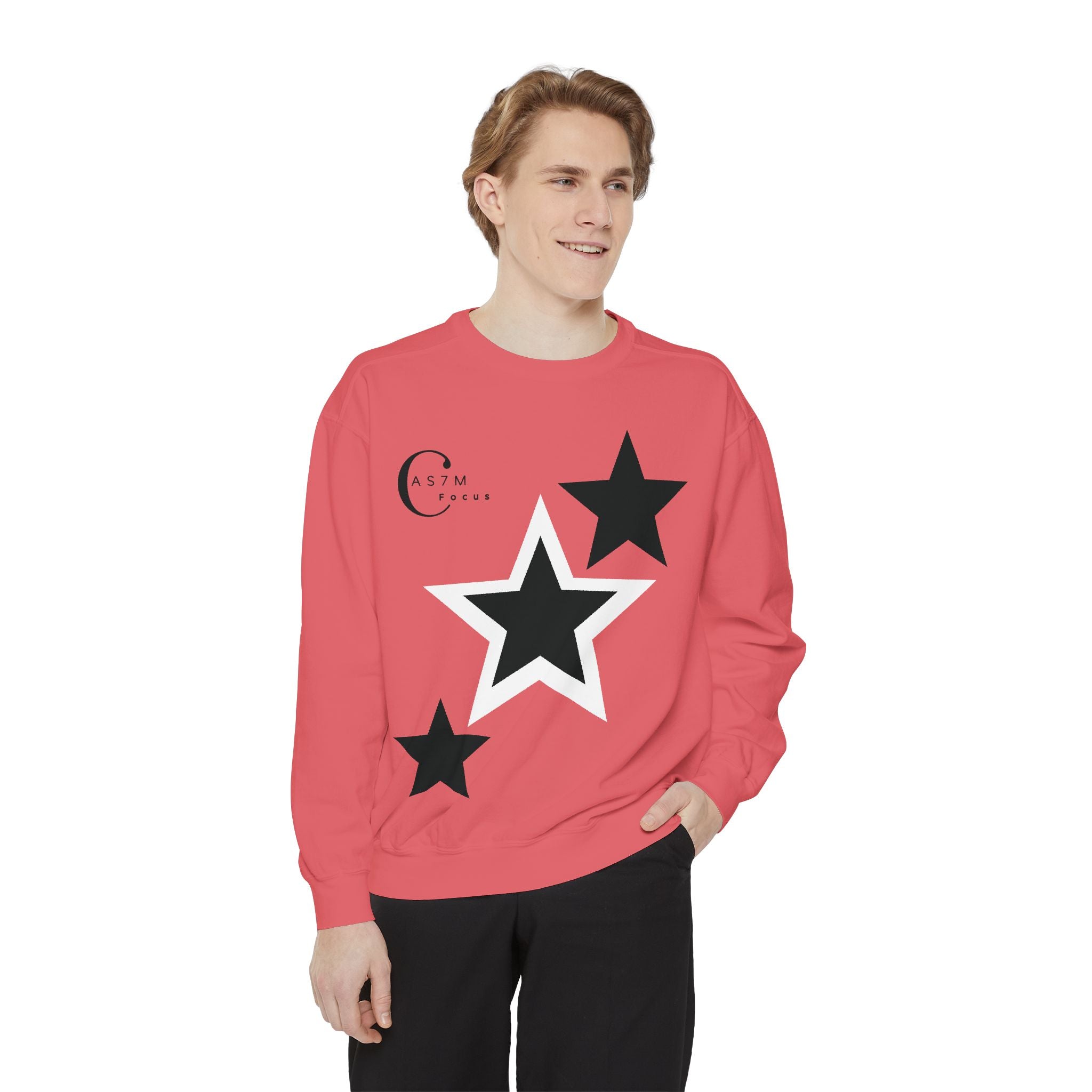Unisex Garment-Dyed Sweatshirt - cas7m