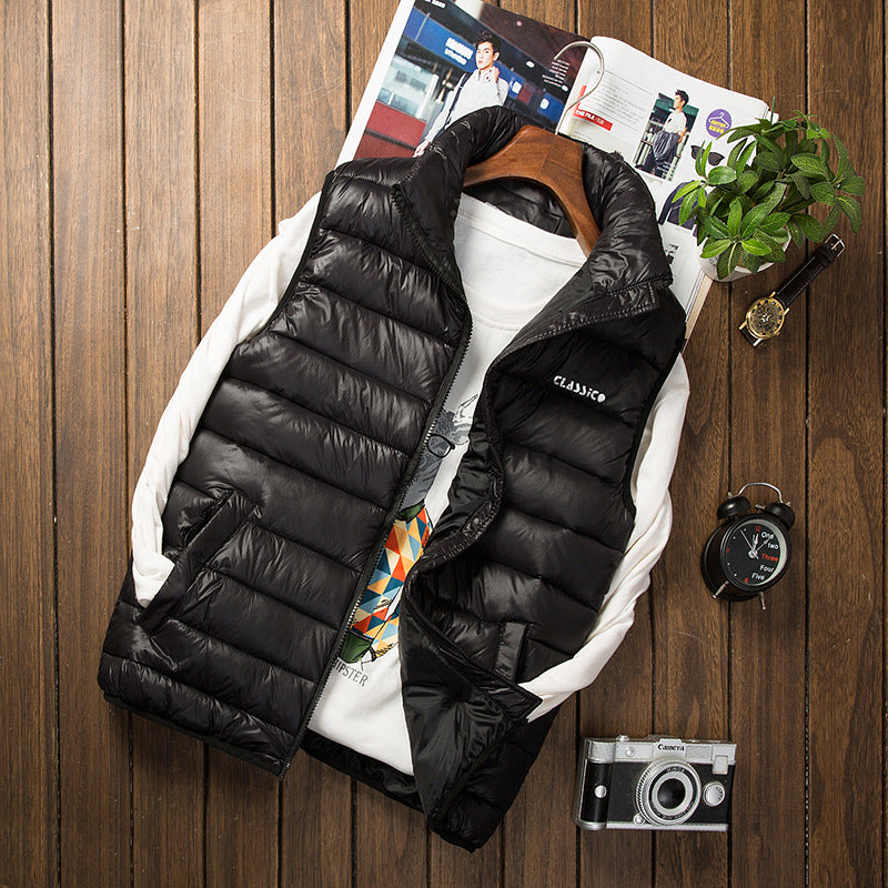 Men's plush vest cotton clothes vest - cas7m